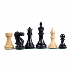 Pièces d'échecs Stallion Staunton noires