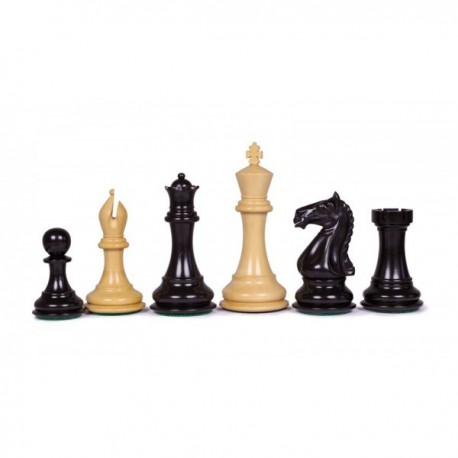 Pièces d'échecs Chess Master ébène