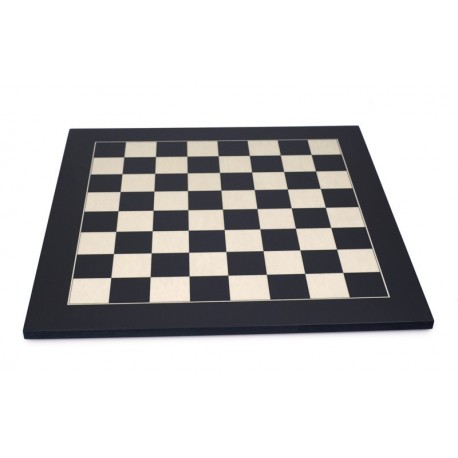 Tablero de ajedrez de arce negro (casillas 45 mm)