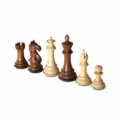 Pièces Echecs Staunton Supreme - Bois de Rose T4