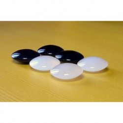 Pierres pour Jeu de Go en Agate