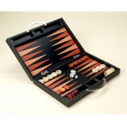 Backgammon Cuir Deluxe